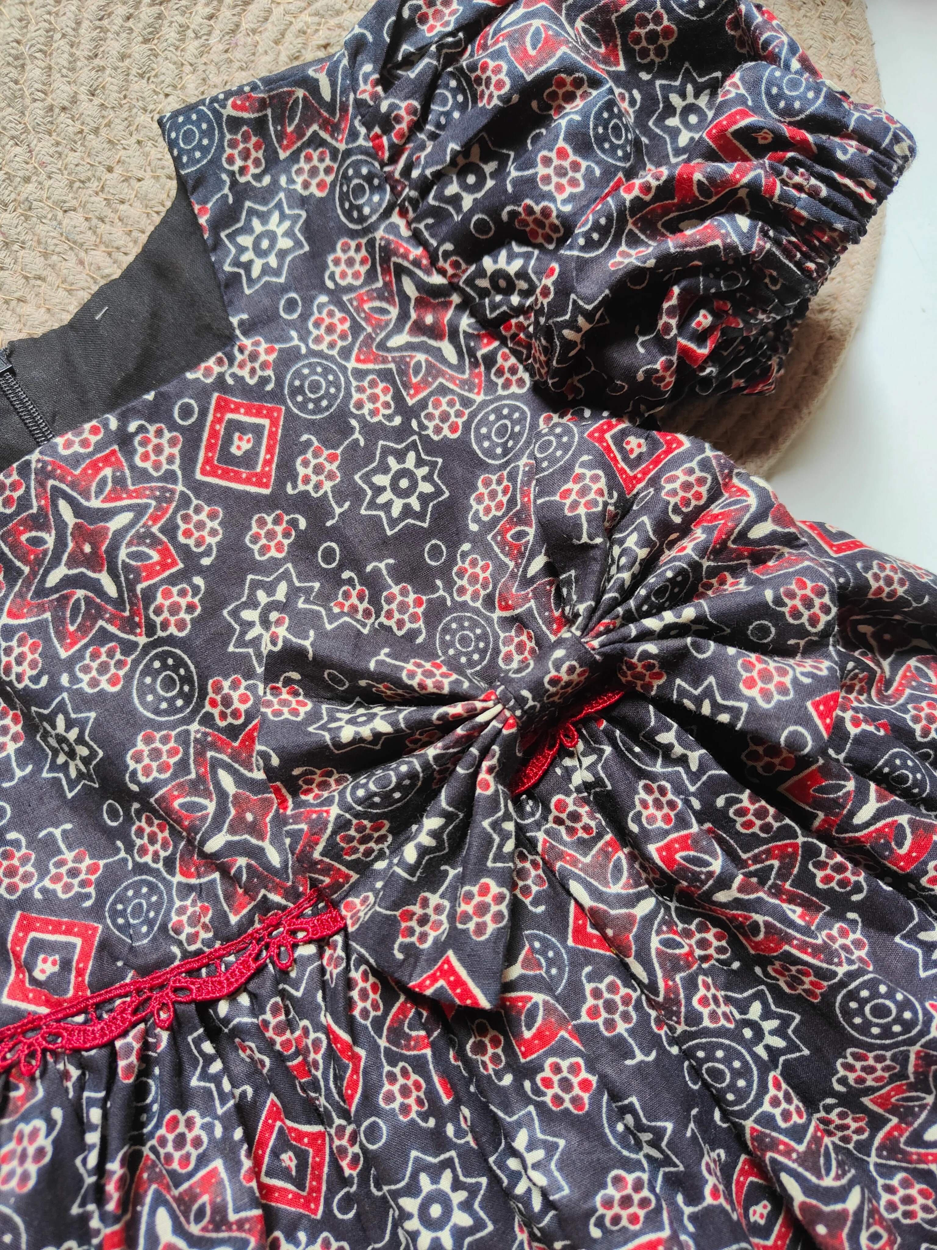 Cotton Girls Frock - Image 5