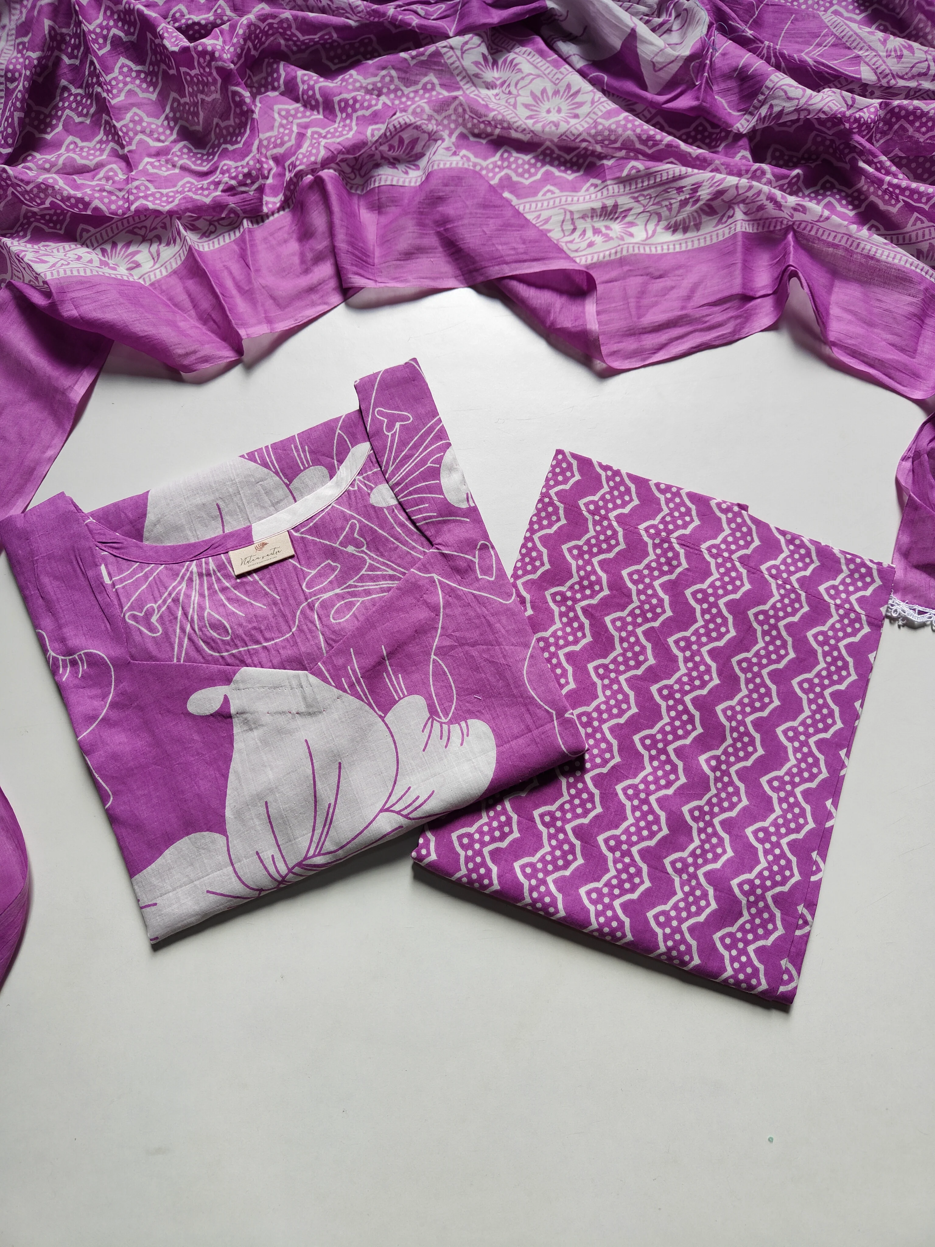 Cotton Suit Set - Image 2