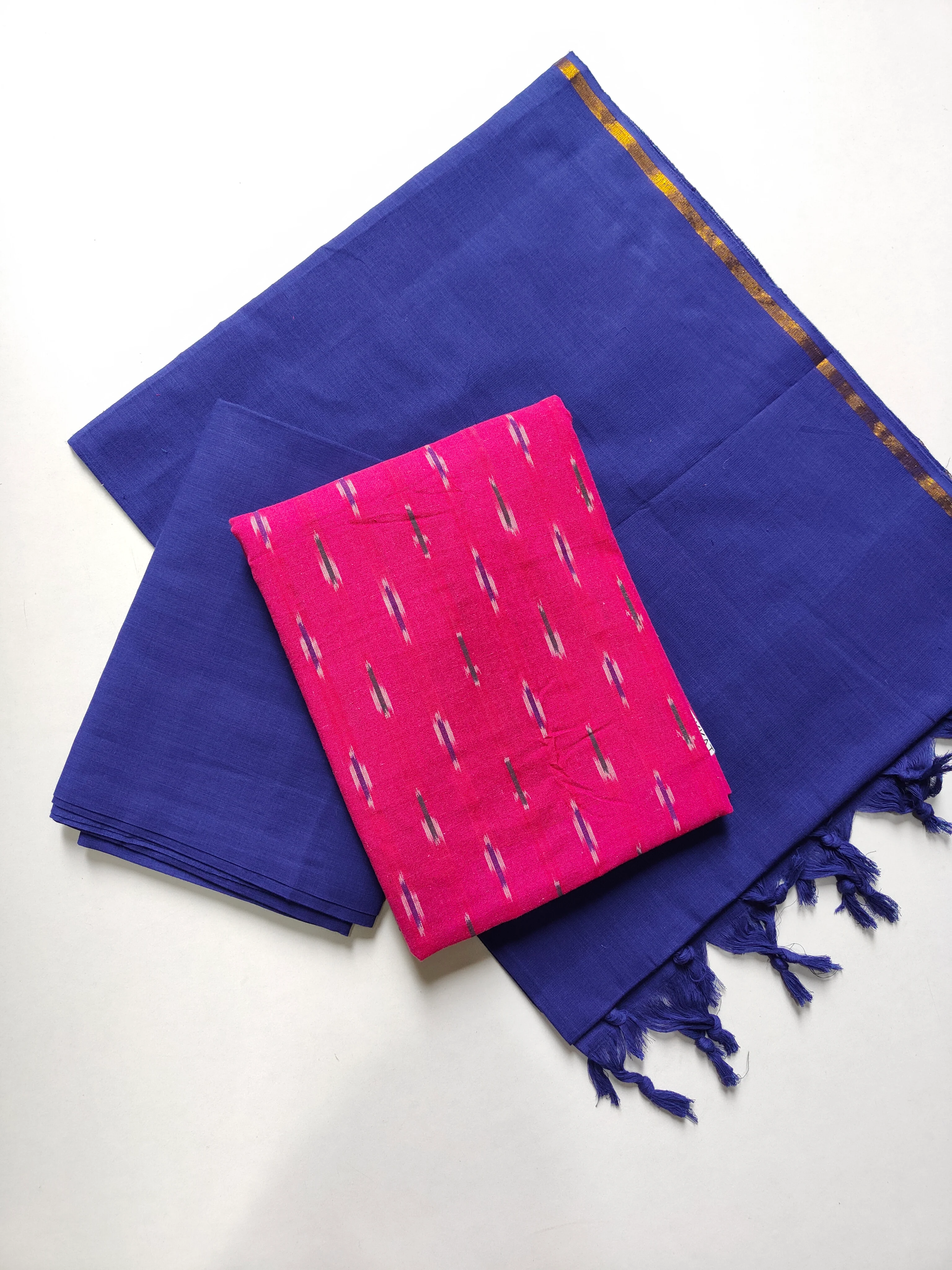 Handloom Ikkath Suit Set