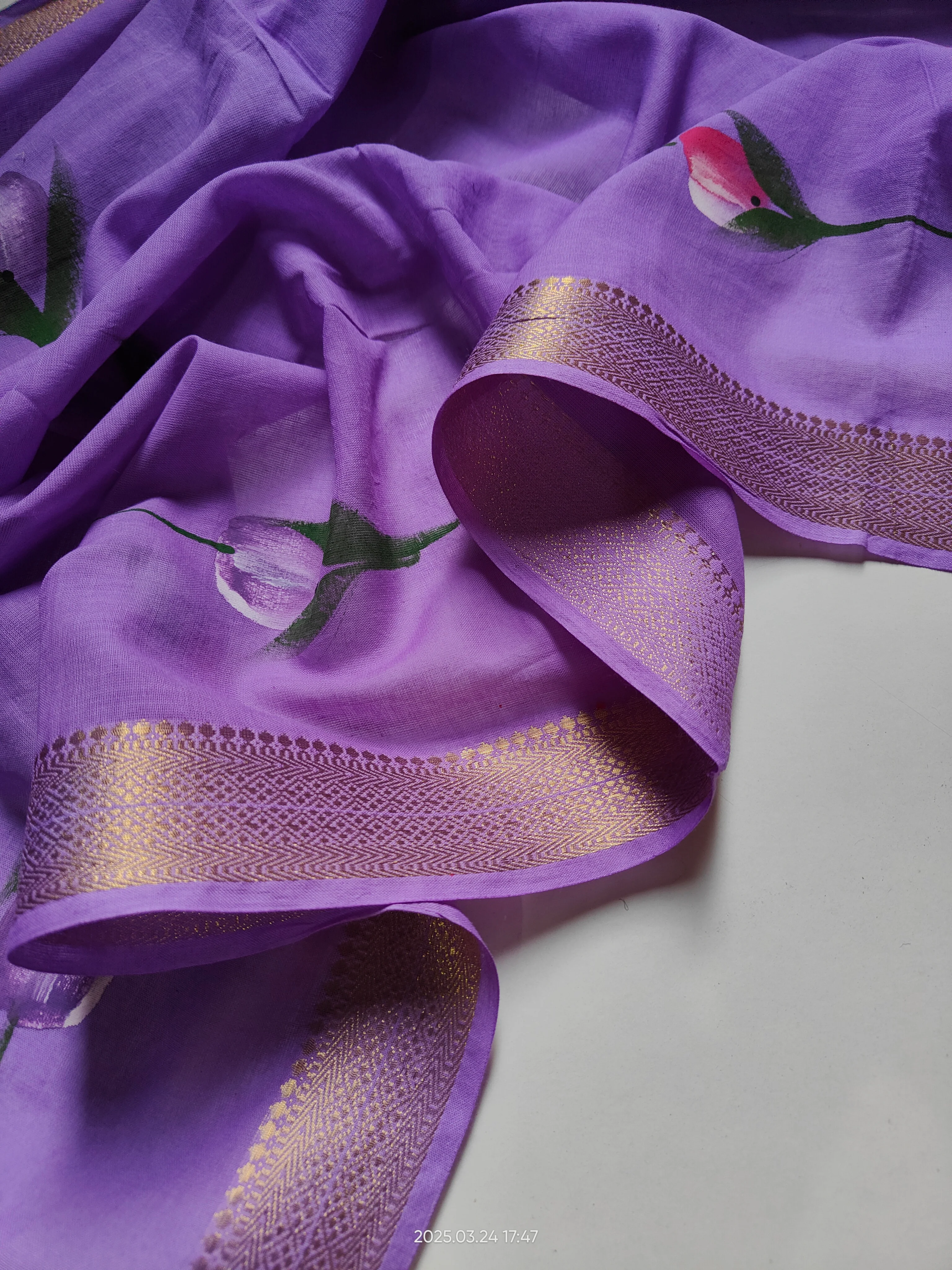 Mangalgiri South Cotton Suit Set - Image 3