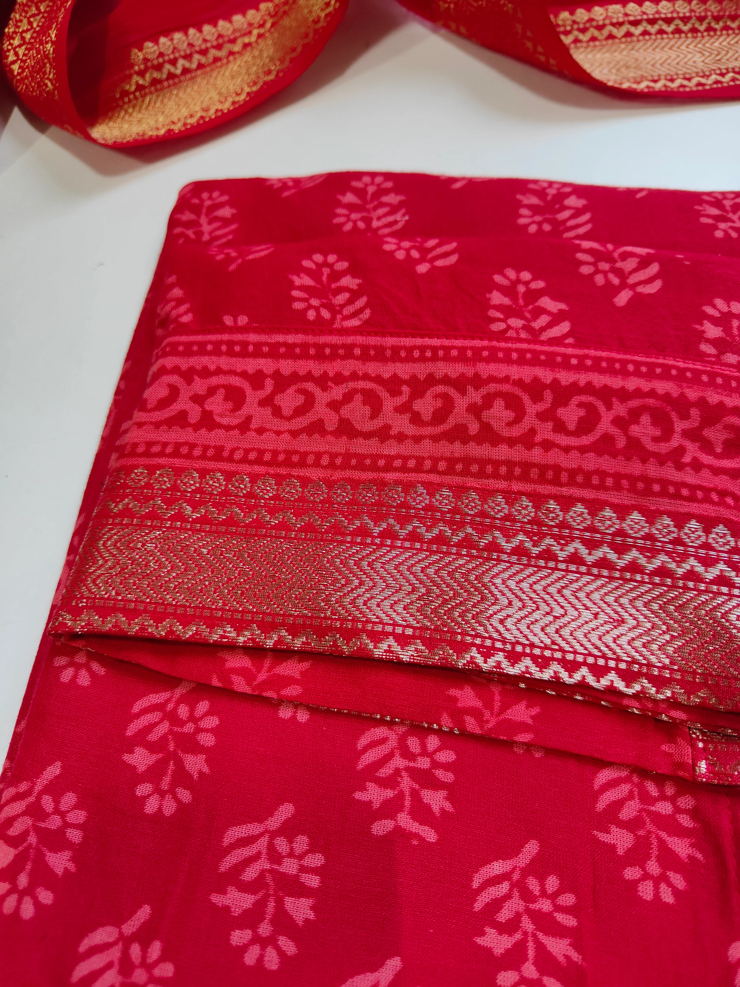 Mangalgiri South Cotton Suit Set - Image 3