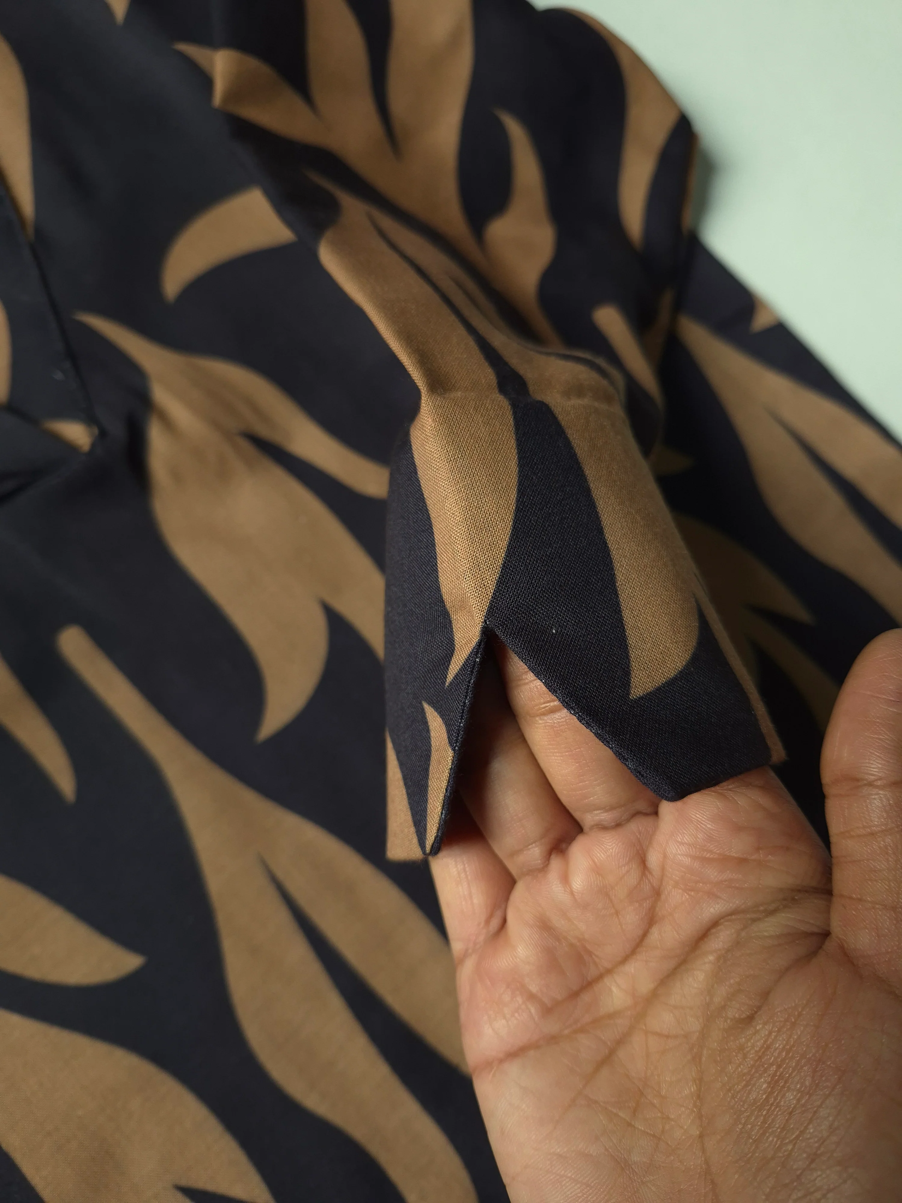 Poly Cotton Long Straight Kurti - Image 3