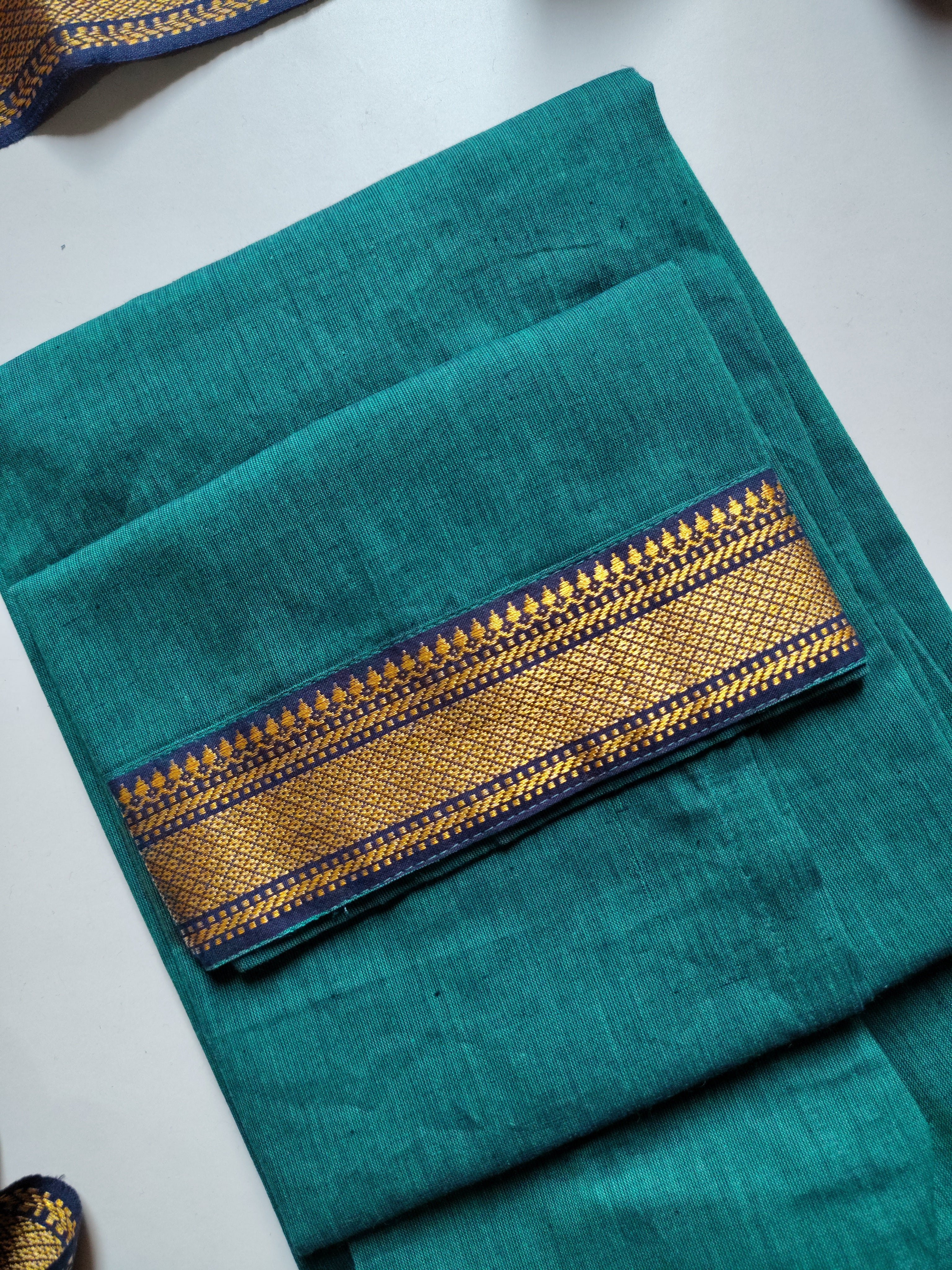 Mangalgiri South Cotton Suit Set - Image 3